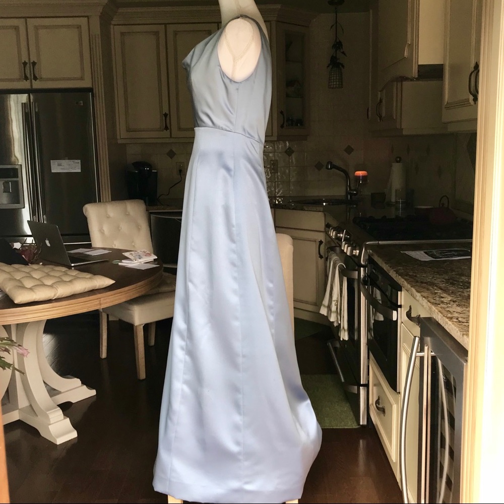 Vera Wang Long Formal Dress Wedding Size 12 Blue. - Picture 6 of 6